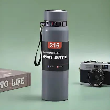 Stainless Steel Bottle with Temperature 800ML