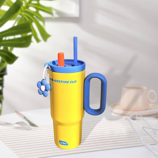 “Happy Everyday” Vacuum Insulated Tumbler 750 ML