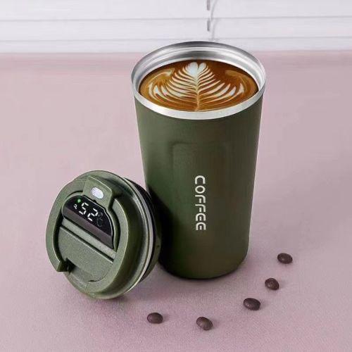Stainless Steel Coffee Mug with Temperature 510ML