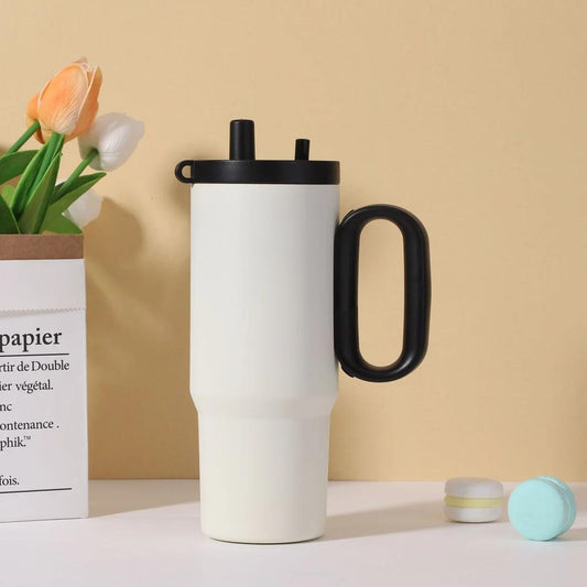 “Happy Everyday” Vacuum Insulated Tumbler 750 ML