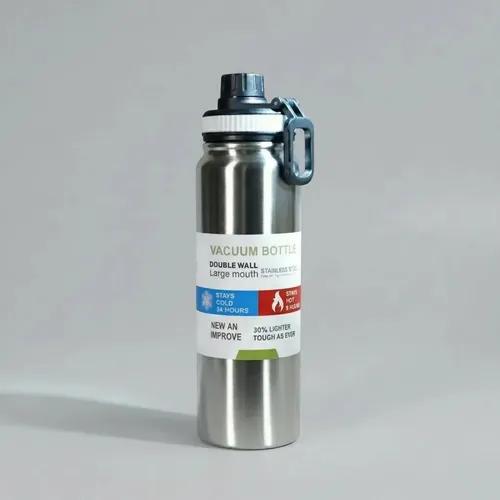 Double Walled Stainless Steel Bottle 1000ML