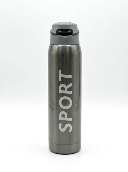 Push Button Flip Water Bottle