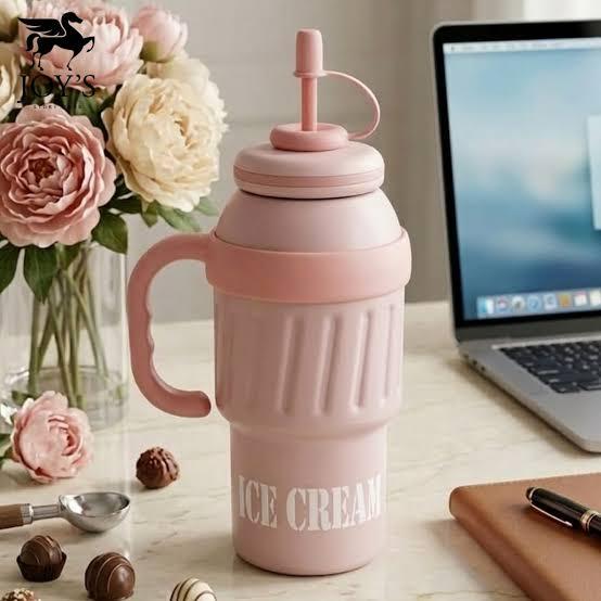 Ice Cream Stainless Steel Insulated Tumbler 1100 ML