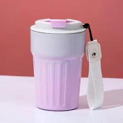 Insulated Travel Coffee Mug with Gripper 510ML