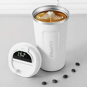 Stainless Steel Coffee Mug with Temperature 510ML