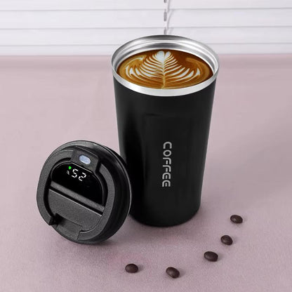 Stainless Steel Coffee Mug with Temperature 510ML
