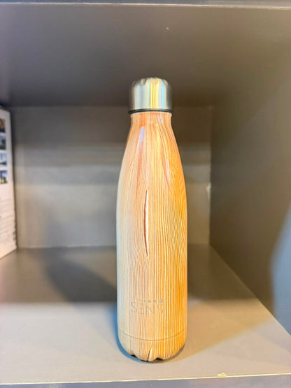 Double Walled Wood print Bottle 500ML